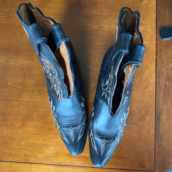 Authentic genuine leather cowgirl boots - Picture 3 of 12